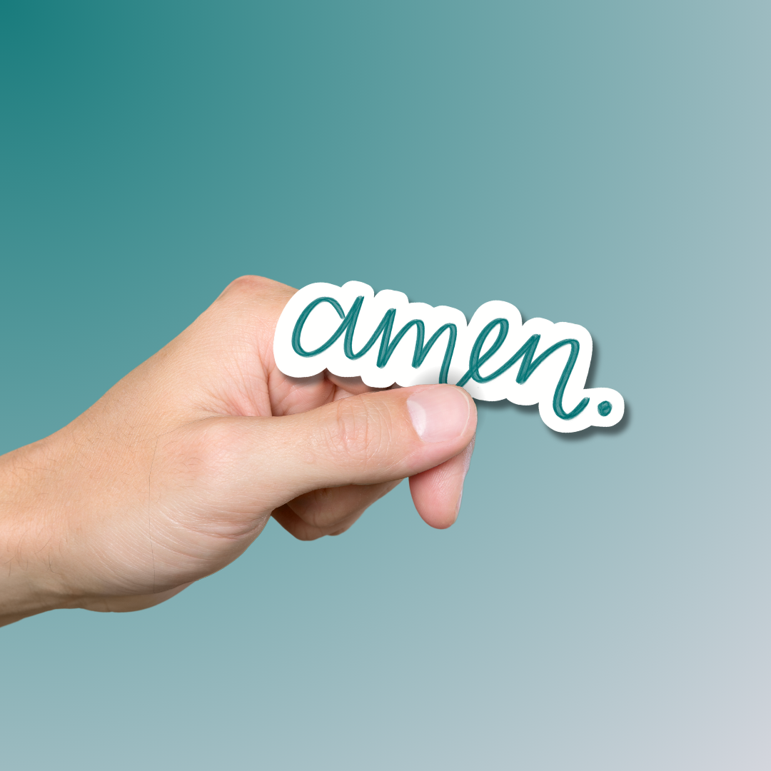 Amen Sticker