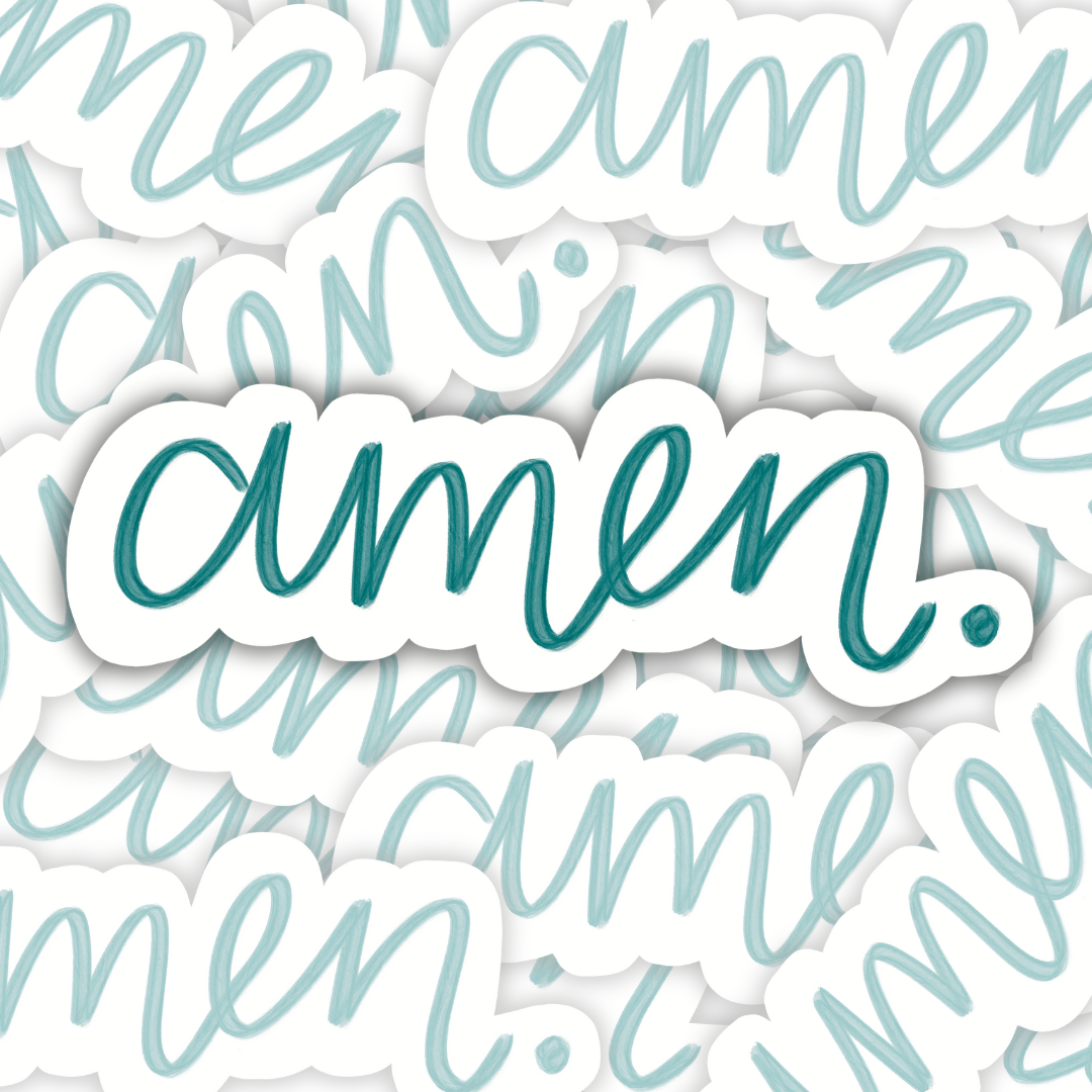 Amen Sticker