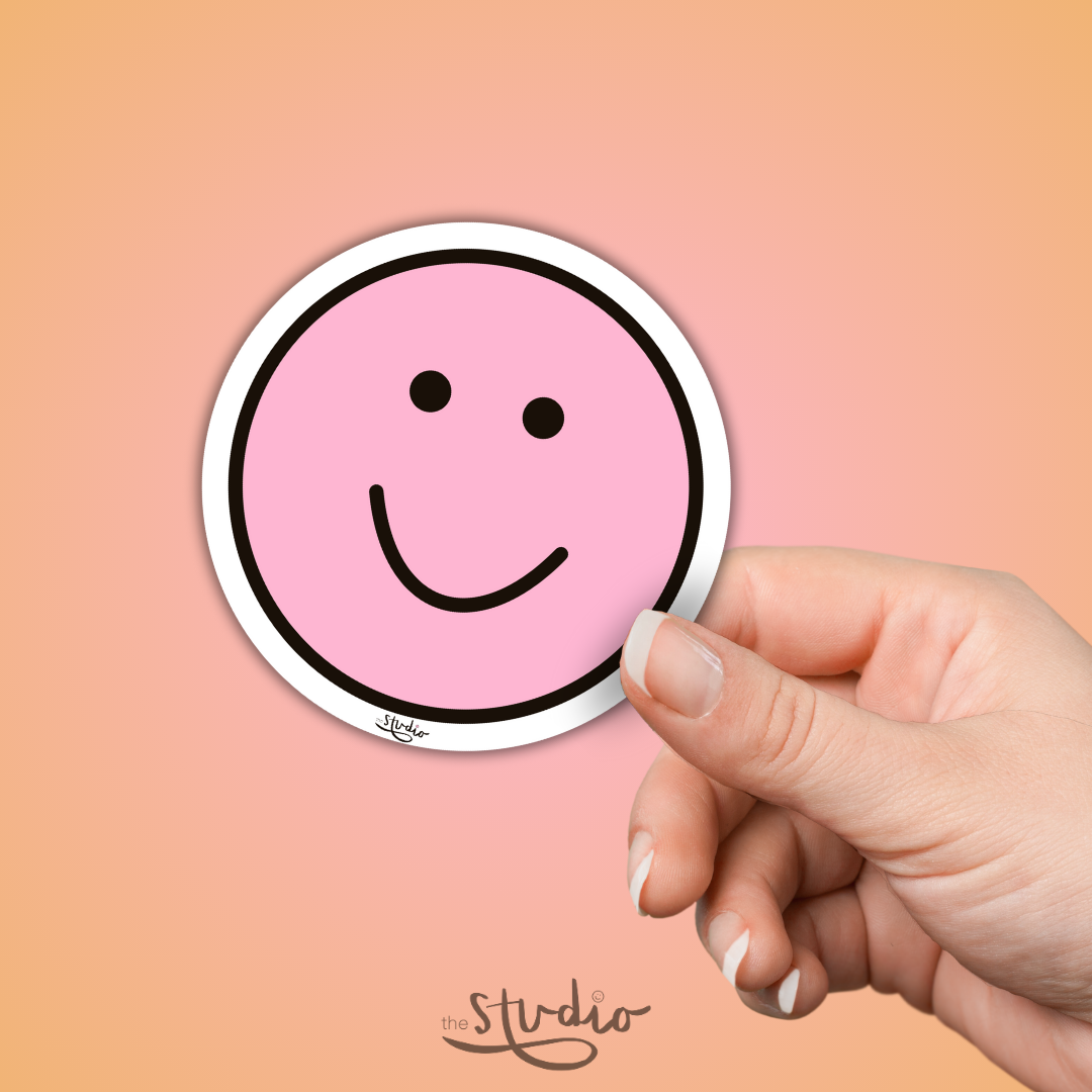 The Studio Smiley Sticker