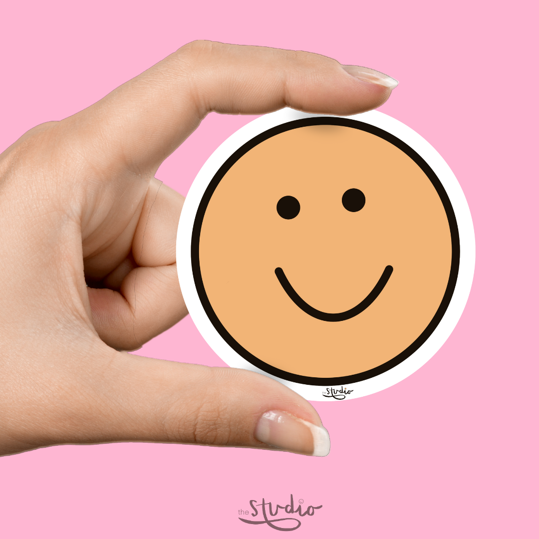 The Studio Smiley Sticker