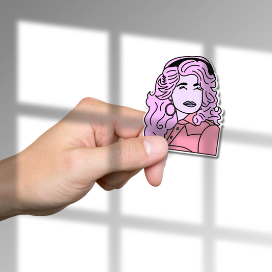 Dolly in Pink Sticker