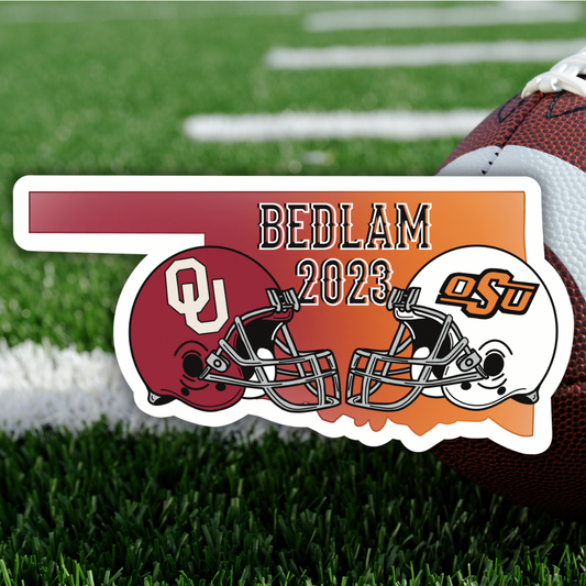 Bedlam Football 2023 Sticker