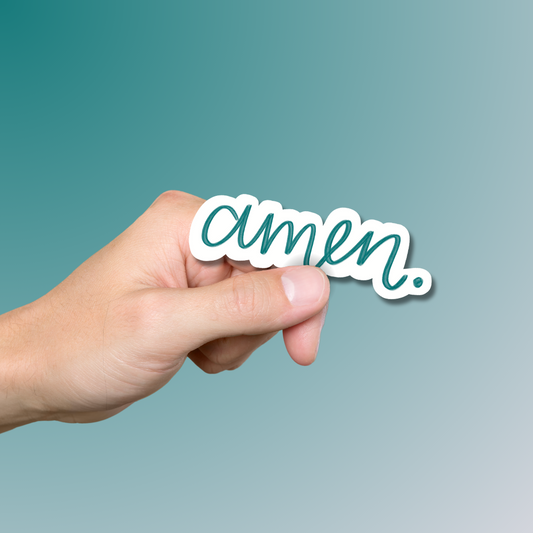 Amen Sticker