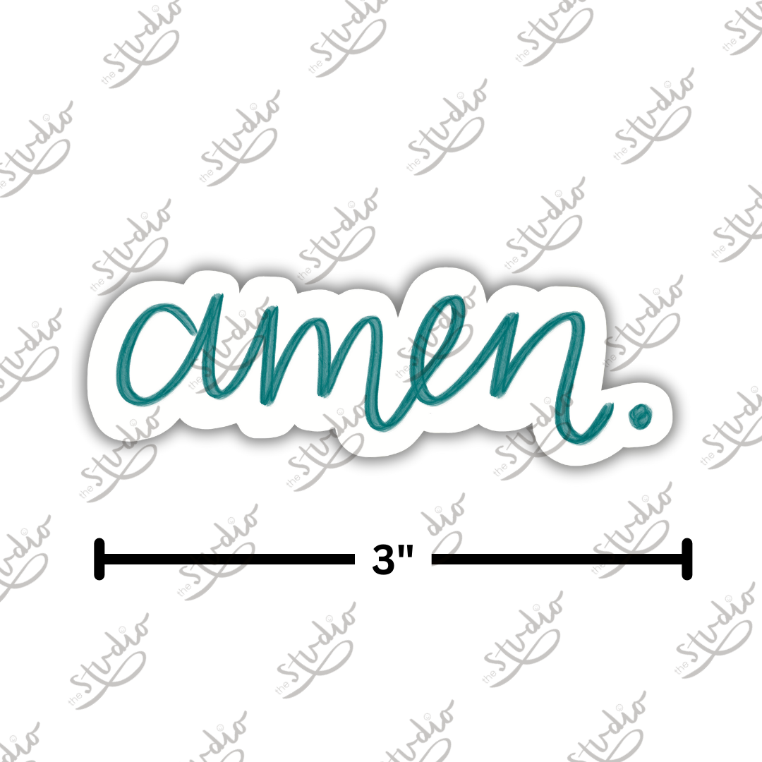 Amen Sticker